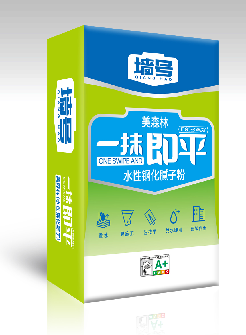 一抹即平水性钢化腻子粉