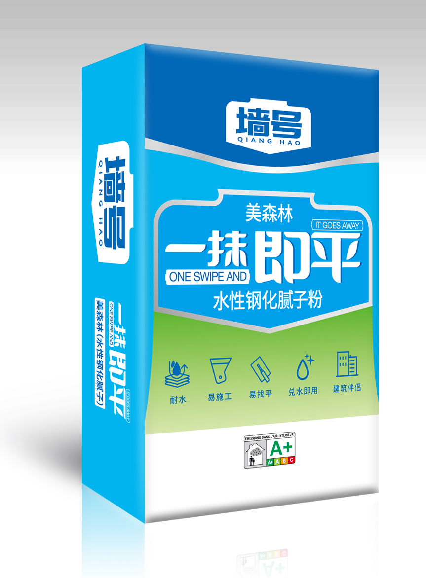一抹即平水性钢化腻子粉